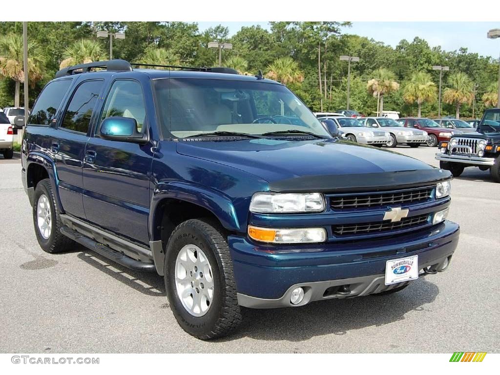 2006 Tahoe Z71 - Bermuda Blue Metallic / Tan/Neutral photo #1