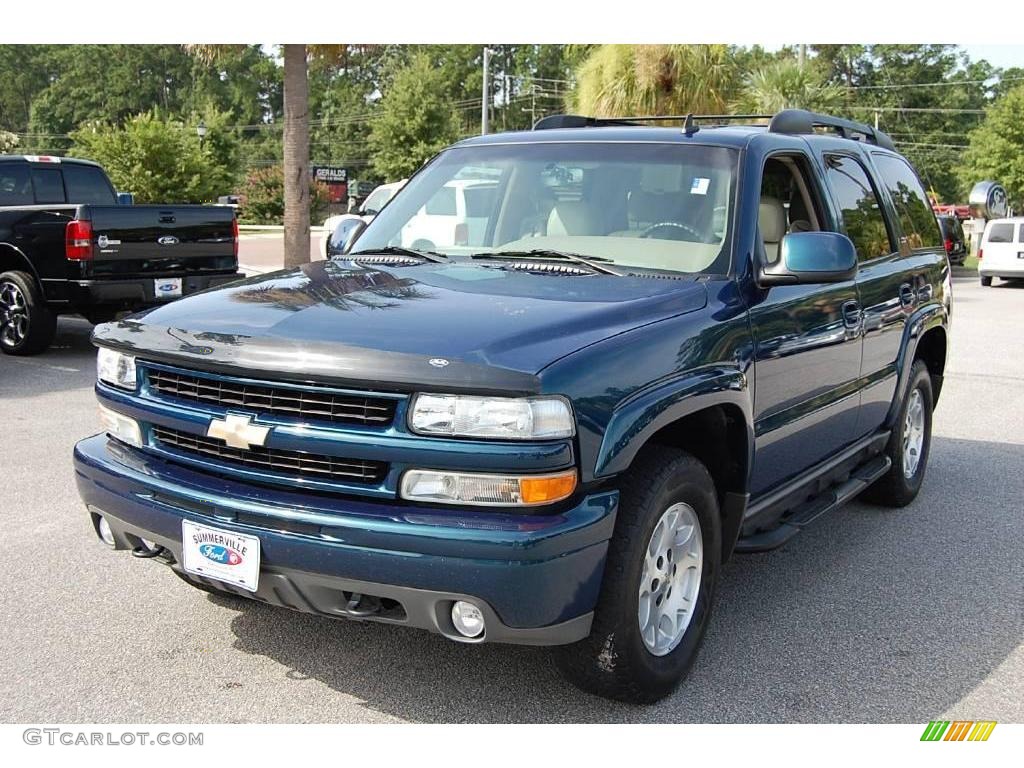 2006 Tahoe Z71 - Bermuda Blue Metallic / Tan/Neutral photo #15
