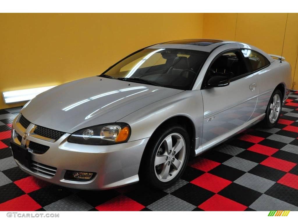 2004 Stratus R/T Coupe - Ice Silver Pearlcoat / Black photo #3