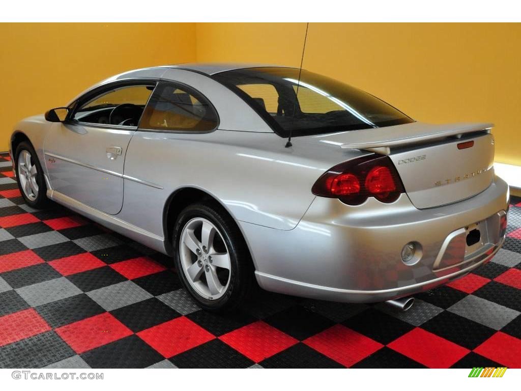 2004 Stratus R/T Coupe - Ice Silver Pearlcoat / Black photo #4