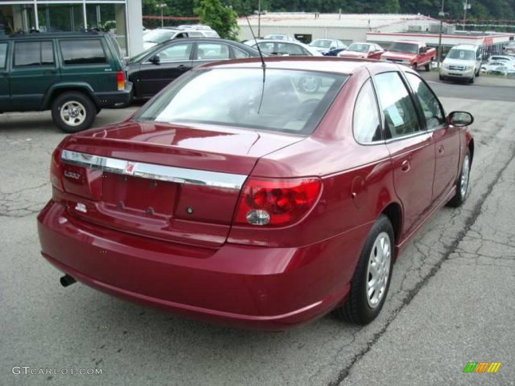 2004 L300 1 Sedan - Berry Red / Light Tan photo #2