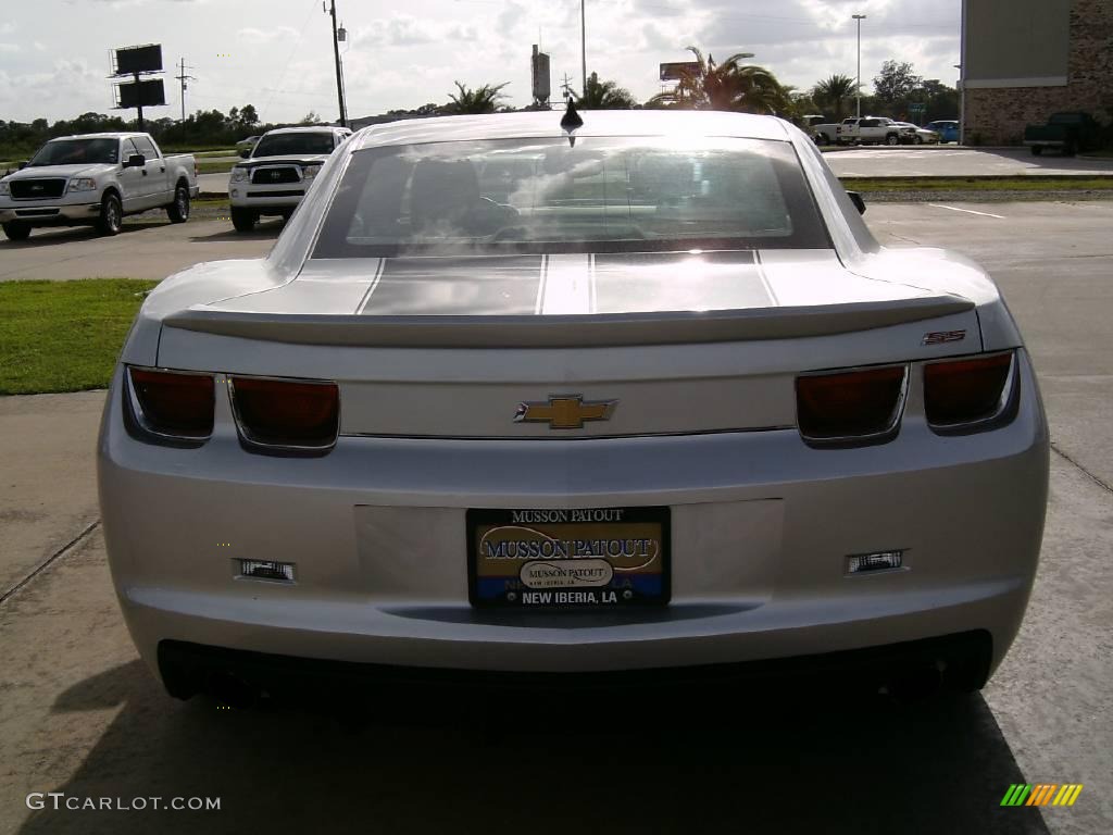 2010 Camaro SS Coupe - Silver Ice Metallic / Black photo #6