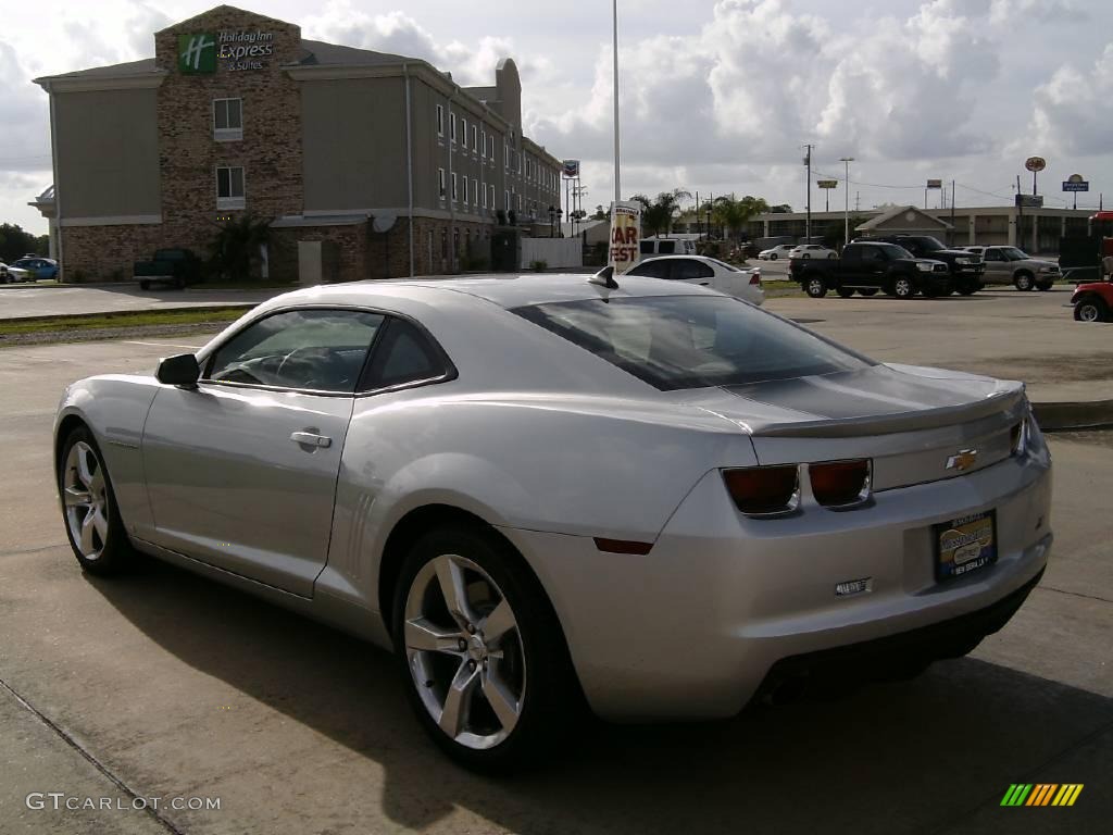 2010 Camaro SS Coupe - Silver Ice Metallic / Black photo #7