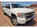 2009 Summit White Chevrolet Silverado 1500 LT Crew Cab 4x4  photo #11