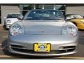 2003 Arctic Silver Metallic Porsche 911 Carrera Cabriolet  photo #3