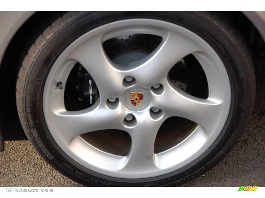 2003 911 Carrera Cabriolet - Arctic Silver Metallic / Metropol Blue photo #5