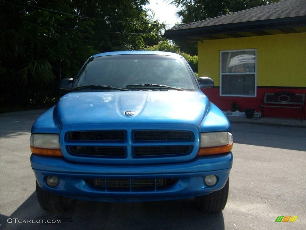 1998 Dakota Sport Regular Cab 4x4 - Intense Blue / Agate photo #8