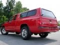 2005 Flame Red Dodge Dakota Laramie Club Cab  photo #3