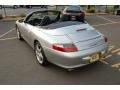 2003 Arctic Silver Metallic Porsche 911 Carrera Cabriolet  photo #23