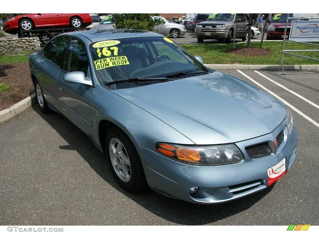 2003 Bonneville SE - Steel Blue Metallic / Dark Pewter photo #3
