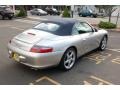 2003 Arctic Silver Metallic Porsche 911 Carrera Cabriolet  photo #28