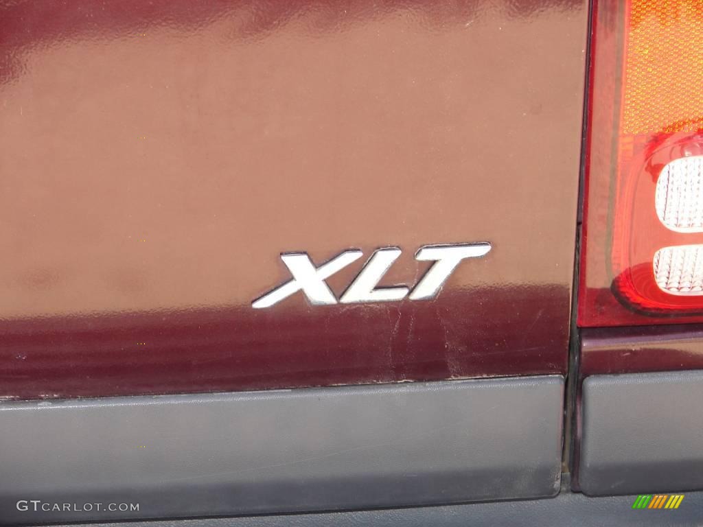 2000 Explorer XLT - Dark Toreador Red Metallic / Medium Prairie Tan photo #6