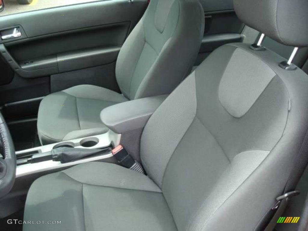 2008 Focus SES Coupe - Vermillion Red / Charcoal Black photo #7