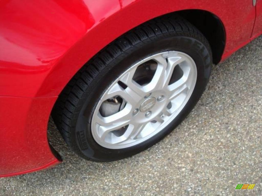 2008 Focus SES Coupe - Vermillion Red / Charcoal Black photo #18