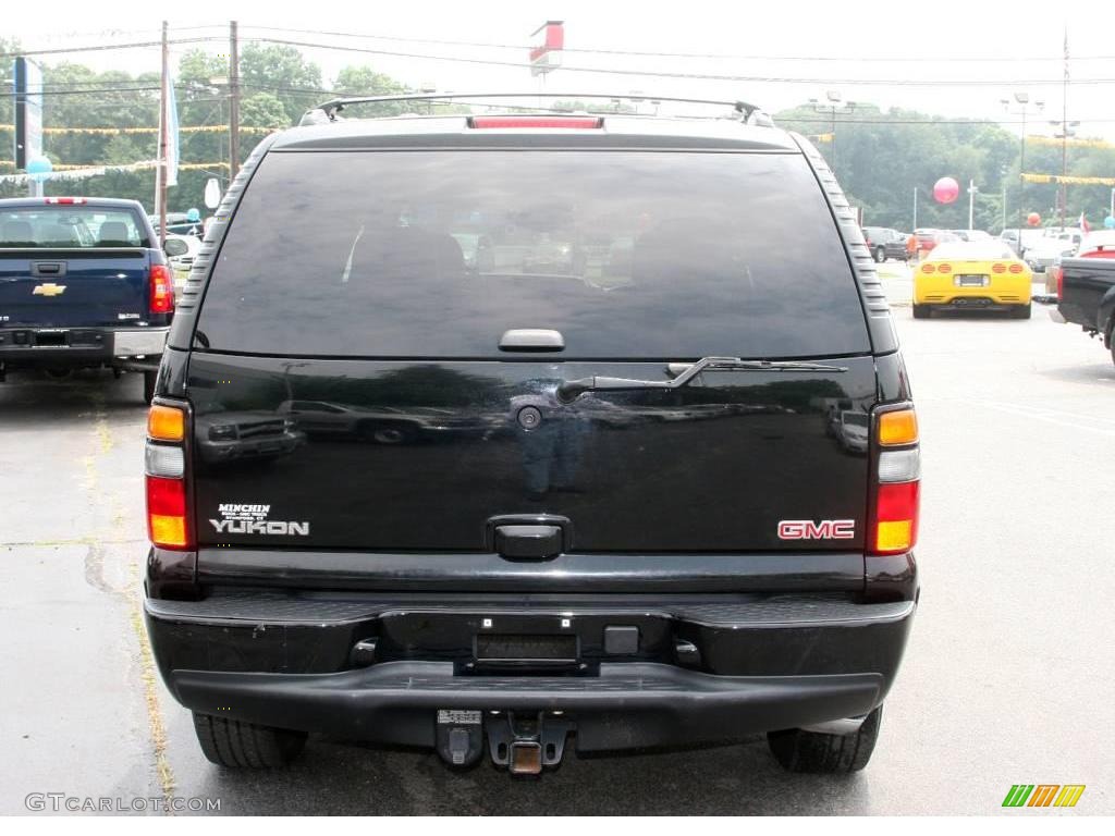 2005 Yukon Denali AWD - Onyx Black / Sandstone photo #7