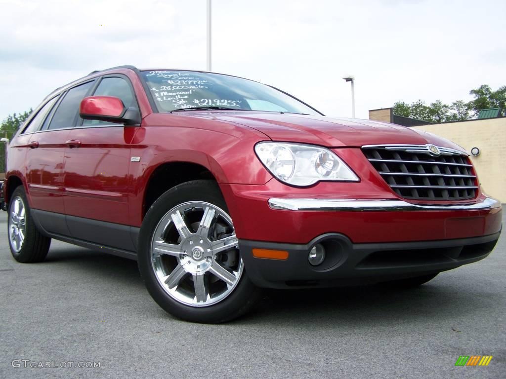 Inferno Red Crystal Pearl Chrysler Pacifica