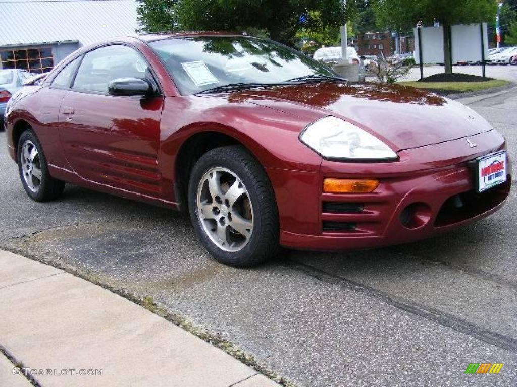 2003 Eclipse GS Coupe - Ultra Red Pearl / Sand Blast photo #7