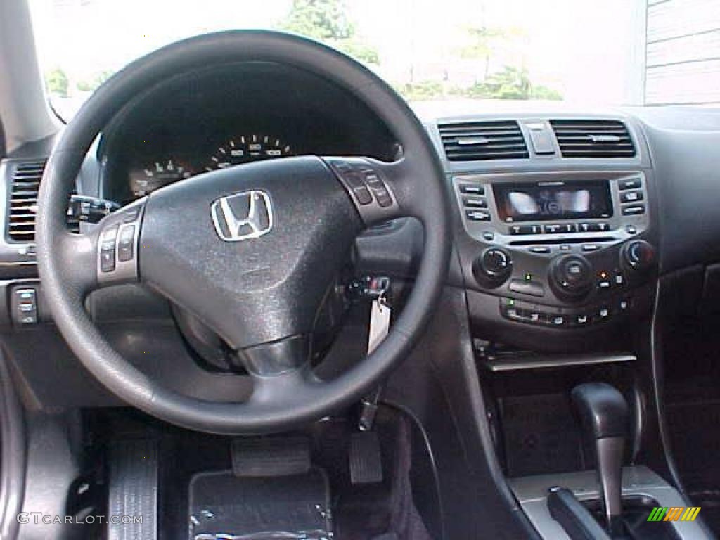 2006 Accord EX Coupe - Nighthawk Black Pearl / Black photo #9