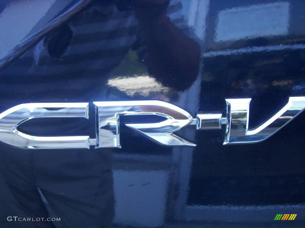 2008 CR-V LX 4WD - Royal Blue Pearl / Black photo #17