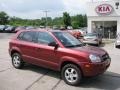 2007 Mesa Red Metallic Hyundai Tucson GLS  photo #1