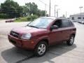 2007 Mesa Red Metallic Hyundai Tucson GLS  photo #5