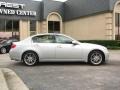 2008 Liquid Platinum Silver Infiniti G 35 Sedan  photo #7