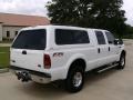 2004 Oxford White Ford F250 Super Duty Lariat Crew Cab 4x4  photo #3