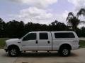 2004 Oxford White Ford F250 Super Duty Lariat Crew Cab 4x4  photo #6