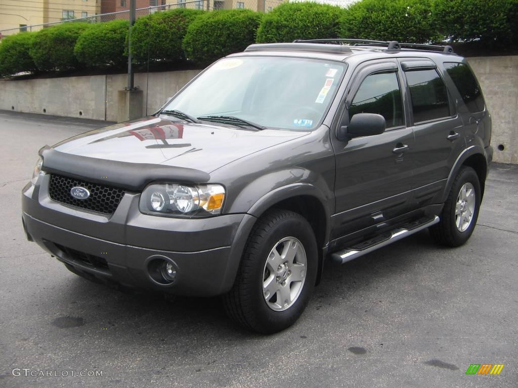 2006 Escape Limited 4WD - Dark Shadow Grey Metallic / Ebony Black photo #2