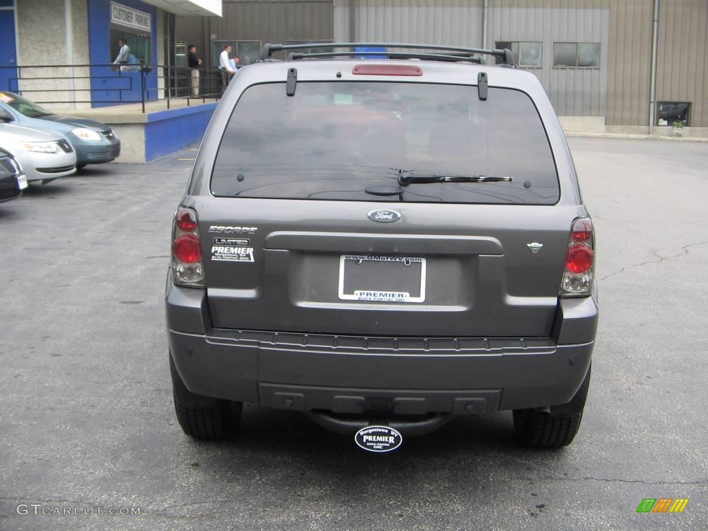 2006 Escape Limited 4WD - Dark Shadow Grey Metallic / Ebony Black photo #5