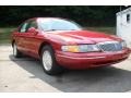 1996 Toreador Red Metallic Lincoln Continental   photo #3