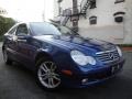 Orion Blue Metallic - C 230 Kompressor Coupe Photo No. 2