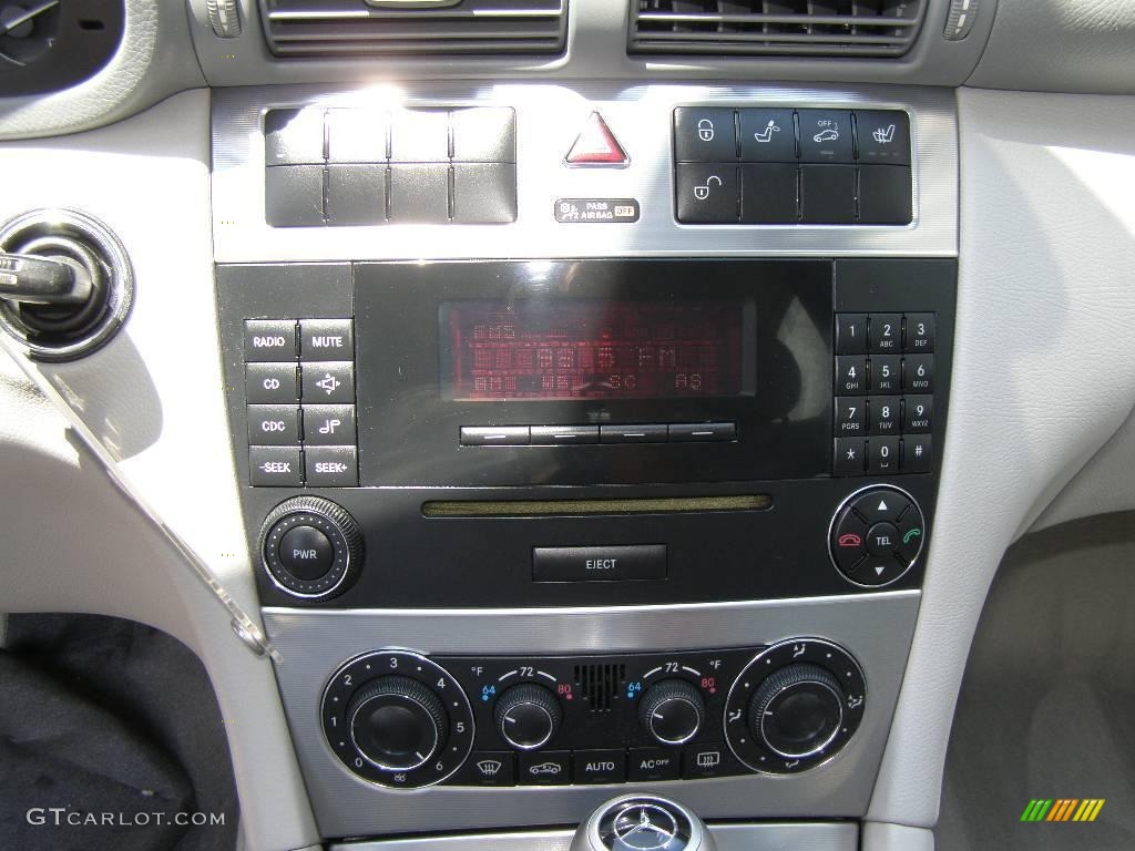 2005 C 230 Kompressor Sedan - Midnight Blue / Ash photo #11