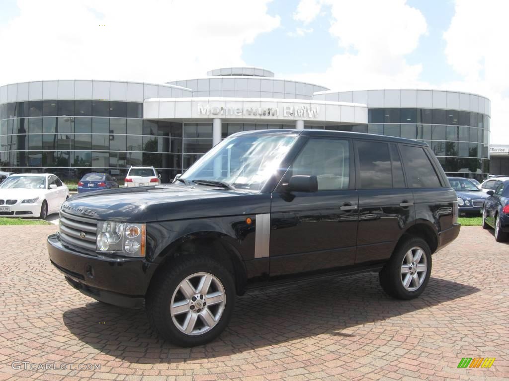 2004 Range Rover HSE - Java Black / Sand/Jet Black photo #1