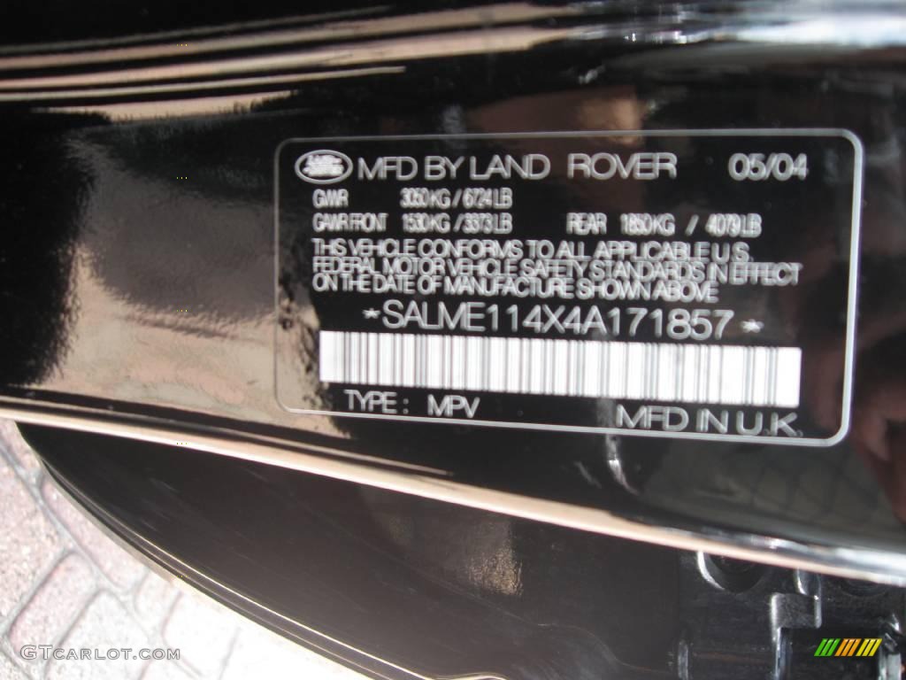 2004 Range Rover HSE - Java Black / Sand/Jet Black photo #15
