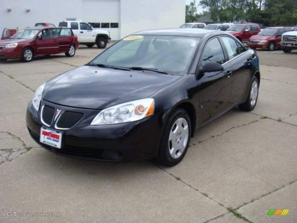 Black Pontiac G6