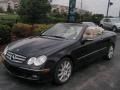 Obsidian Black Metallic - CLK 350 Cabriolet Photo No. 1