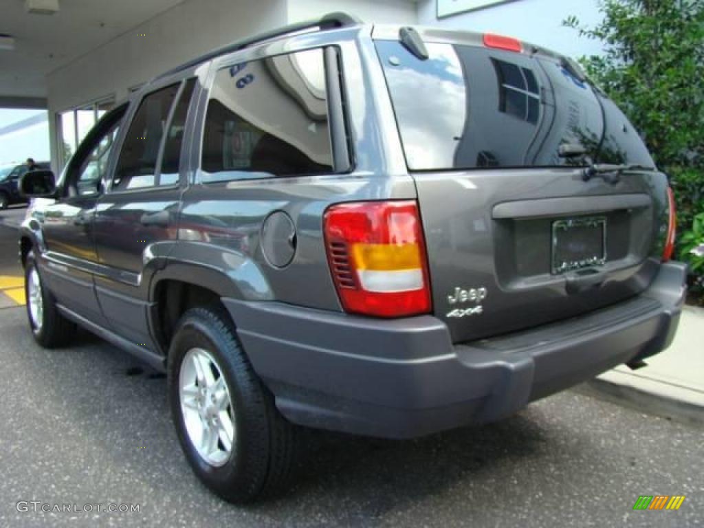 2004 Grand Cherokee Laredo 4x4 - Graphite Metallic / Dark Slate Gray photo #4