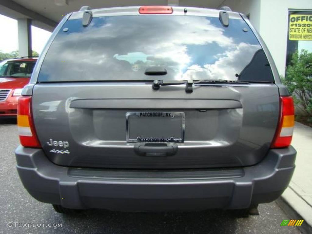 2004 Grand Cherokee Laredo 4x4 - Graphite Metallic / Dark Slate Gray photo #5