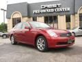 2006 Garnet Fire Red Metallic Infiniti G 35 x Sedan  photo #1