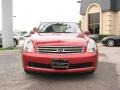 2006 Garnet Fire Red Metallic Infiniti G 35 x Sedan  photo #2