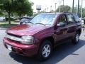 2005 Majestic Red Metallic Chevrolet TrailBlazer LS 4x4  photo #1