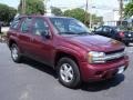 2005 Majestic Red Metallic Chevrolet TrailBlazer LS 4x4  photo #2