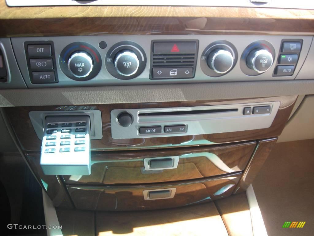 2006 7 Series 750i Sedan - Alpine White / Dark Beige/Beige III photo #27