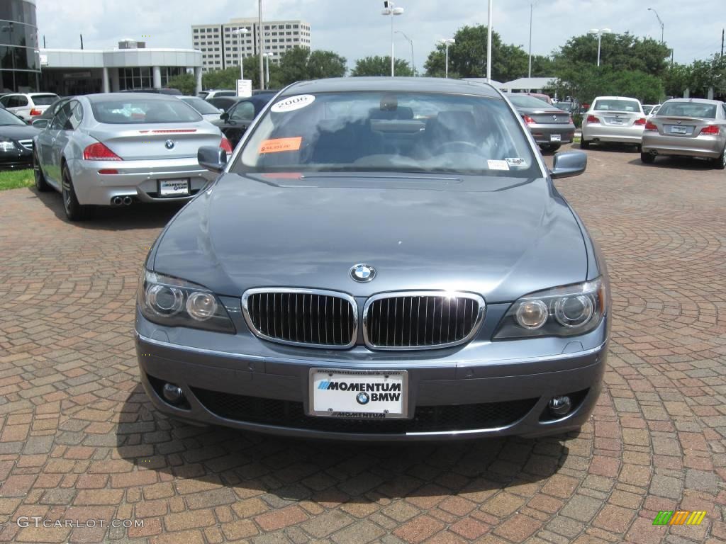2006 7 Series 750Li Sedan - Michigan Blue Metallic / Basalt Grey/Flannel Grey photo #2