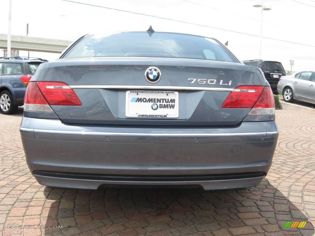 2006 7 Series 750Li Sedan - Michigan Blue Metallic / Basalt Grey/Flannel Grey photo #10