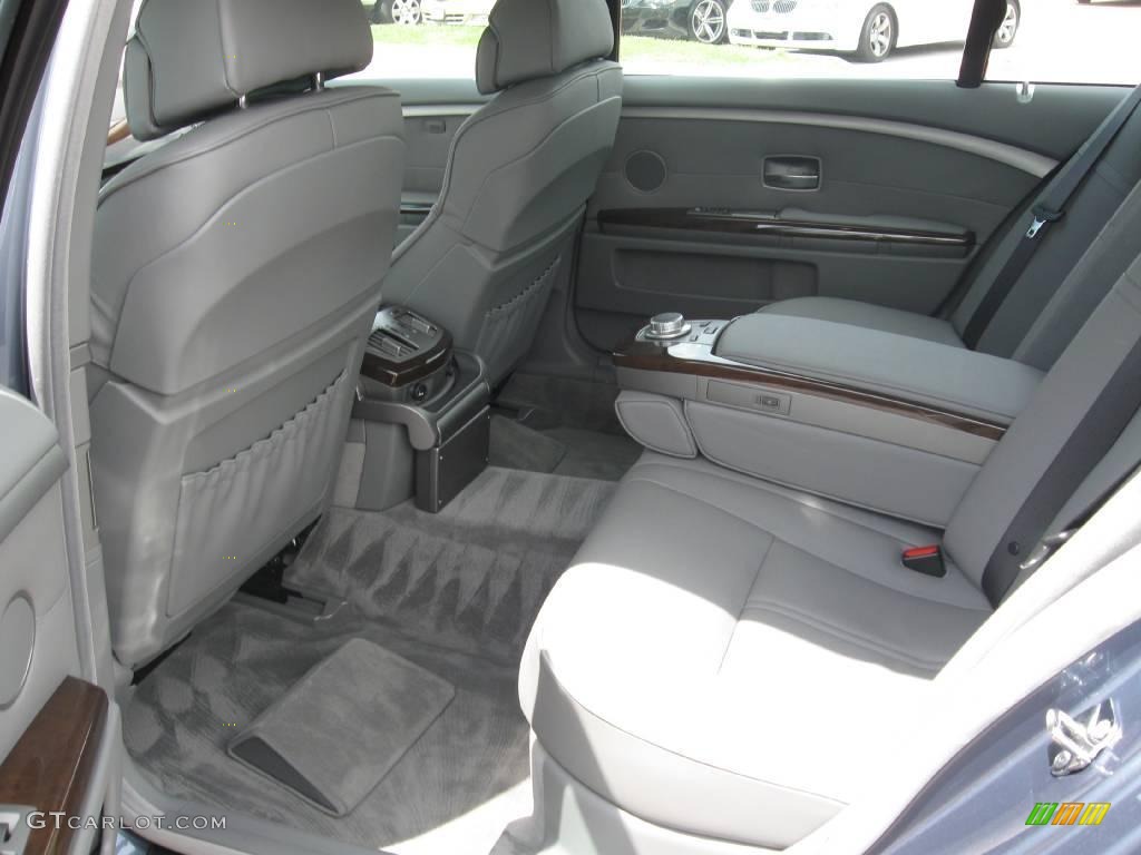 2006 7 Series 750Li Sedan - Michigan Blue Metallic / Basalt Grey/Flannel Grey photo #19