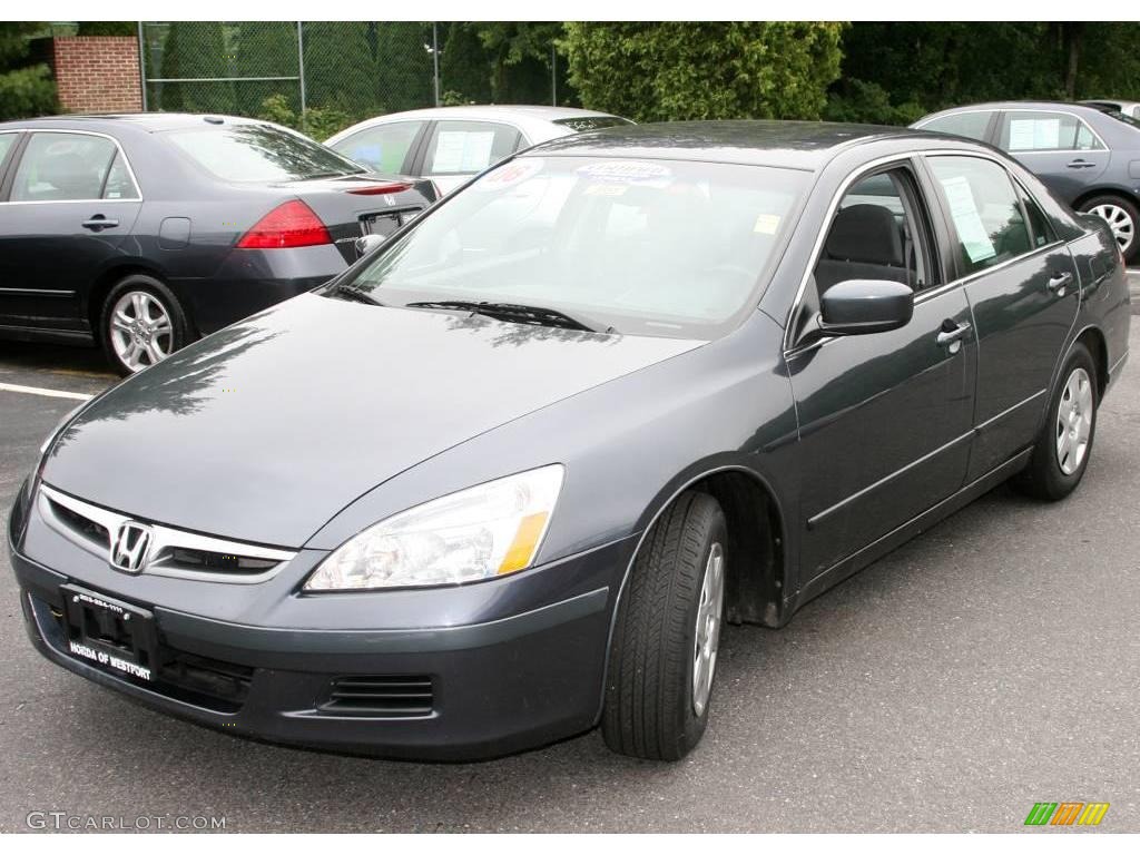 2006 Accord LX Sedan - Graphite Pearl / Gray photo #1