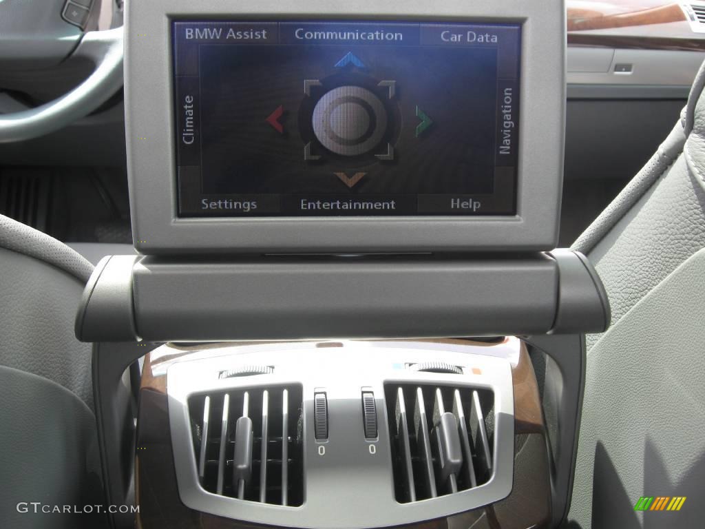 2006 7 Series 750Li Sedan - Michigan Blue Metallic / Basalt Grey/Flannel Grey photo #24