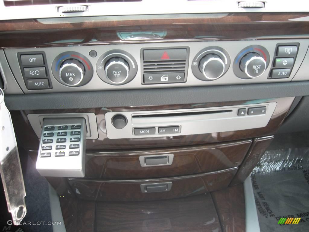 2006 7 Series 750Li Sedan - Michigan Blue Metallic / Basalt Grey/Flannel Grey photo #26